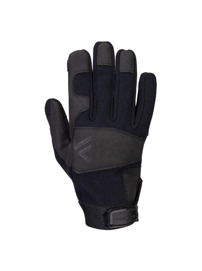Mechanic 350 Synthetic Suede Utility Glove, L, R, Black