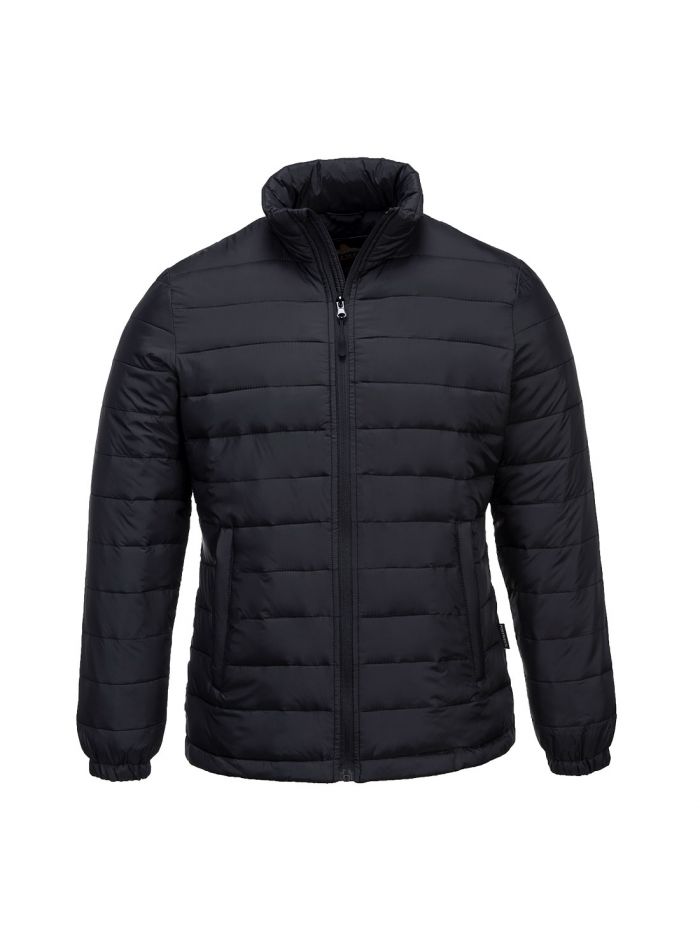 Women's Baffle Jacket, L, R, Black