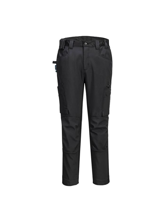 WX2 Eco Softshell Trousers (2L), 28, R, Black