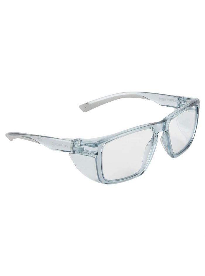 Side Shields Safety Glasses, , R, Clear