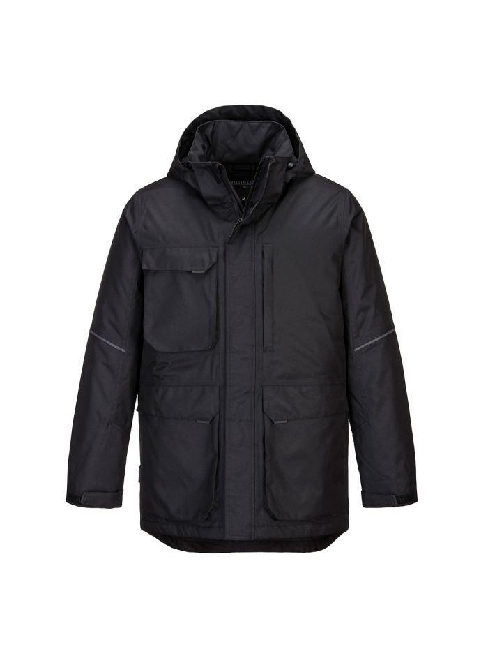 KX3 Winter Parka Jacket, L, R, Black