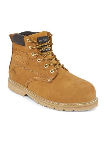 Steelite Welted Plus Safety Boot SBP HRO, 39, R, Honey