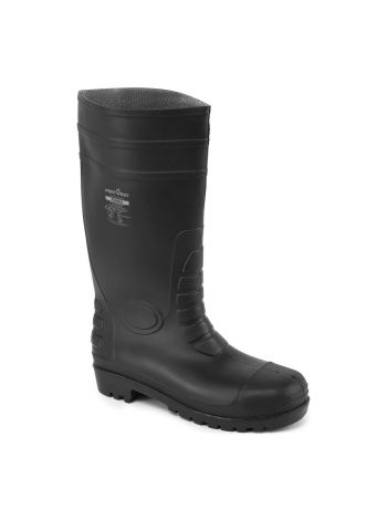 Steel PVC Classic Wellington S4 FO , 36, R, Black