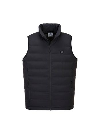 Ultrasonic Heated Tunnel Bodywarmer, L, R, Black