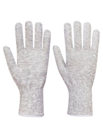 Cut F10 Food Glove Liner – 1 glove, L, R, Grey