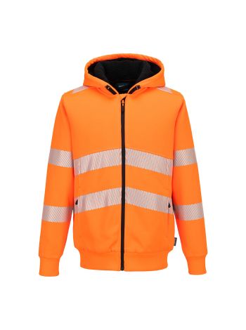 PW321 Hi-Vis Winter Hoodie, 4XL, R, Orange