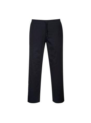 Chef's Drawstring Trousers, 4XL, R, Black