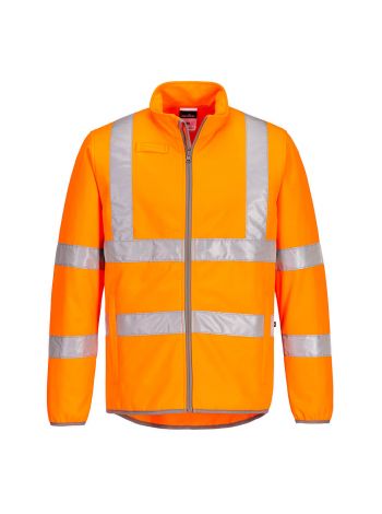 Eco Hi-Vis Softshell (2L), L, R, Orange