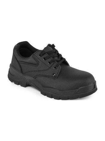 Steel Split Leather Low Shoe S1P SR, 35, R, Black