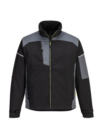 PW3 Softshell (3L), L, R, Black/Zoom Grey