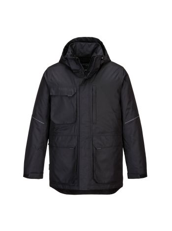 KX3 Winter Parka Jacket, L, R, Black
