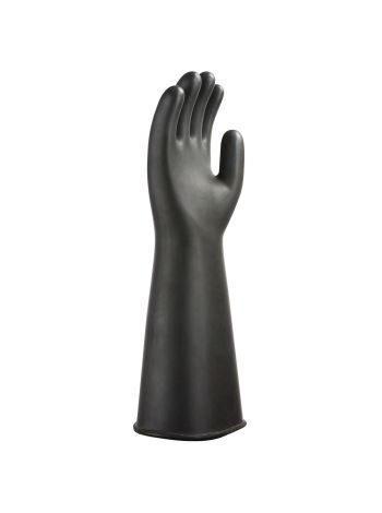 Chem 440 Latex Heavyweight Gauntlet, L, R, Black